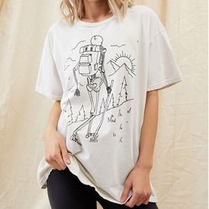 PacSun graphic tee one size oversized tee shirt